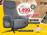 hofmeister Sindelfingen - SESSEL „9561“ Angebot im Prospekt SESSEL „9561“ bei hofmeister im Sindelfingen Prospekt für 1.499,00 €