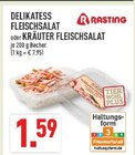 Aktuelle Feinkostlebensmittel Angebote bei Marktkauf in Duisburg Aktuelles Delikatess Fleischsalat Angebot bei Marktkauf in Duisburg ab 1,59 €