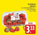 Erdbeeren Angebote von Gut & Günstig bei EDEKA Coburg für 3,33 €