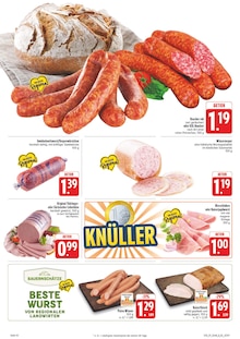 Mettwurst im aktuellen EDEKA Prospekt (Chemnitz) Mettwurst im EDEKA Prospekt "Wir lieben Lebensmittel!" mit 40 Seiten (Chemnitz)