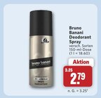 Deodorant Spray Angebote von Bruno Banani bei combi Paderborn für 2,79 €