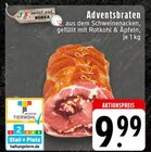 E center Straßenhaus - Adventsbraten Angebot im Prospekt Adventsbraten bei E center im Straßenhaus Prospekt für 9,99 €