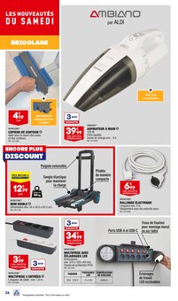 Promotion Aspirateur dans le prospectus Aldi, valable du 19/09/2023 au 25/09/2023 Promo Aspirateur dans le catalogue Aldi du moment à la page 28