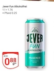 Aktuelle Jever Angebote bei GLOBUS in Bochum Aktuelles Fun Alkoholfrei Angebot bei GLOBUS in Bochum ab 0,88 €