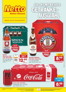 Erdinger im Netto Marken-Discount Prospekt "Aktuelle Angebote" mit 65 Seiten (Kassel)