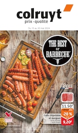 Catalogue Supermarchés Colruyt en cours à Gron et alentours, "THE BEST OF BARBECUE", 8 pages, 15/05/2024 - 20/05/2024