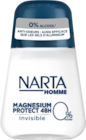 DÉODORANT BILLE HOMME ANTI-ODEURS INVISIBLE NARTA - NARTA - Auchan Hypermarché à Pau DÉODORANT BILLE HOMME ANTI-ODEURS INVISIBLE NARTA - NARTA en promo chez Auchan Hypermarché Pau à 4,29 €