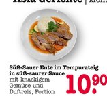 Süß-Sauer Ente im Tempurateig in süß-saurer Sauce Angebote bei E center Oberursel für 10,90 €
