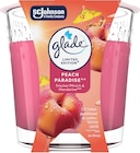 Duftkerze Peach Paradise 112 g von glade im aktuellen dm-drogerie markt Prospekt für 3,95 €