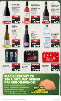 Bier im Kaufland Prospekt "Hier bin ich richtig" mit 56 Seiten (Stuttgart)