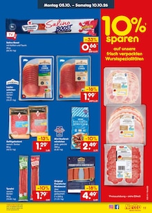 Fleisch im Netto Marken-Discount Prospekt "Aktuelle Angebote" mit 68 Seiten (Karlsruhe)