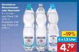 Mineralwasser oder Nearwater im Angebot bei Netto Marken-Discount in Halle Mineralwasser oder Nearwater Angebote von Gerolsteiner bei Netto Marken-Discount Halle für 0,99 €