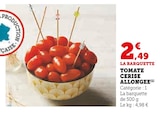 Tomate Cerise Allongée en promo chez Super U Tomate Cerise Allongée dans le catalogue Super U
