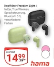 GLOBUS Grünstadt - Kopfhörer Freedom Light II Angebot im Prospekt Kopfhörer Freedom Light II bei GLOBUS im Grünstadt Prospekt für 14,99 €