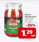 Paprika Sauce Angebote von Werder bei Markant Nordwest Detmold für 1,29 €