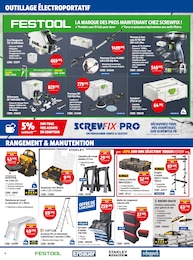 Prix et réduction Escabeau dans le prospectus Screwfix en cours Offre Escabeau dans le catalogue Screwfix du moment à la page 4