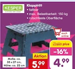Klapptritt von Kesper im aktuellen Netto Marken-Discount Prospekt für 4,99 €