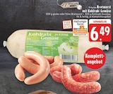 Aktuelles Frische Bratwurst mit Kohlrabi Gemüse Angebot bei EDEKA in Düsseldorf ab 6,49 €