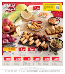 Promotion Crevettes dans le prospectus Supermarchés Match, valable du 17/02/2026 au 01/03/2026 Promo Crevettes dans le catalogue Supermarchés Match du moment à la page 3