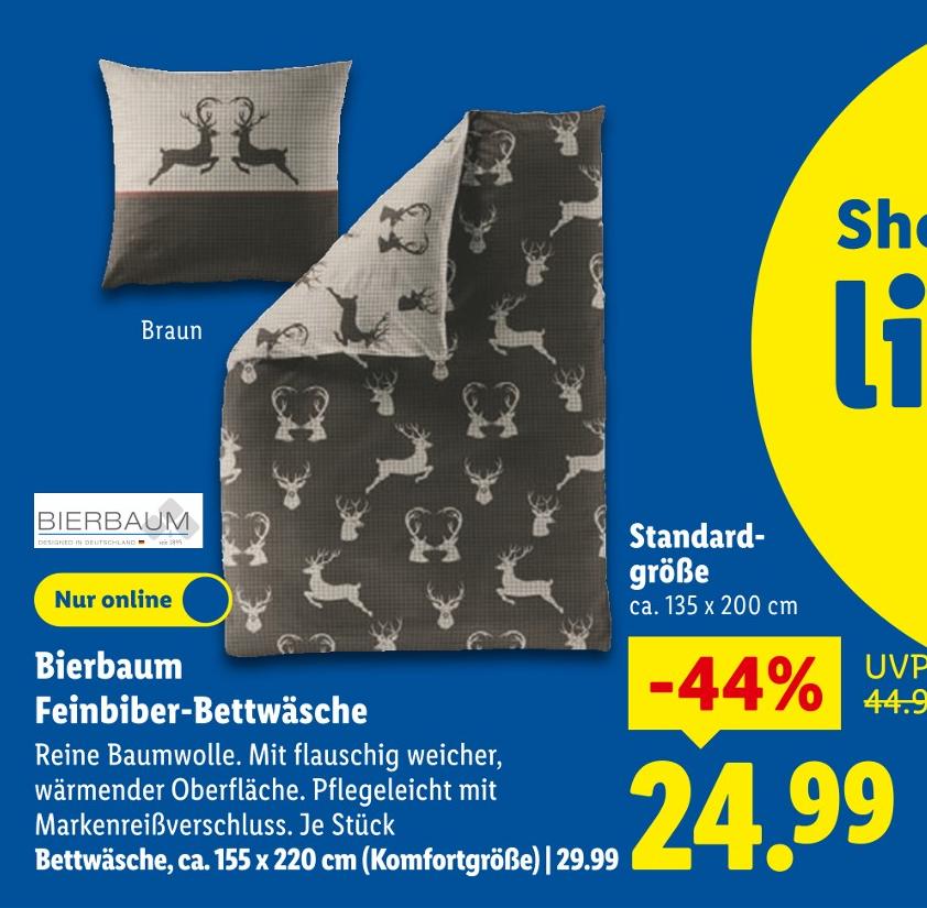 Feinbiber-Bettwäsche