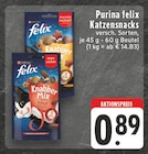 EDEKA Lichtenau - Katzensnacks Angebot im Prospekt Katzensnacks bei EDEKA im Lichtenau Prospekt für 0,89 €