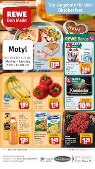 Aktueller REWE Prospekt "Dein Markt" Seite 1 von 30 Seiten für Essen
