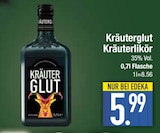 Kräuterlikör im EDEKA Prospekt Kräuterlikör von Kräuterglut im aktuellen EDEKA Prospekt für 5,99 €