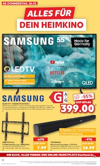 Fernseher im Kaufland Prospekt "Aktuelle Angebote" mit 70 Seiten (Albstadt)