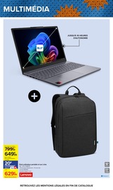 Promos Ordinateur Portable dans le catalogue "LE MOIS DES SUPPORTERS" de Carrefour Ordinateur Portable en promo dans le catalogue Carrefour à la page 15