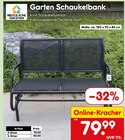 Garten Schaukelbank 2-Sitzer im Netto Marken-Discount Prospekt Garten Schaukelbank 2-Sitzer von Prestige Home Living Outdoor im aktuellen Netto Marken-Discount Prospekt für 79,99 €
