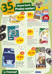 Catsan Angebote im Prospekt "Pfoten hoch, Preise runter!" von Fressnapf auf Seite 2