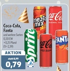 Coca-Cola, Fanta und weitere Sorten Angebote von Coca-Cola bei aktiv & irma Oldenburg für 0,79 €