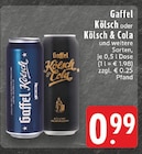 Kölsch im Angebot bei E center in Solingen Kölsch Angebote von Gaffel bei E center Solingen für 0,99 €