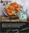 XXXLutz Schnitzel „Jäger Art“ Angebote bei XXXLutz Möbelhäuser Gelsenkirchen für 7,90 €