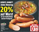 Bockwurst von Bauern Gut für 0,99 € bei EDEKA im Angebot Bockwurst von Bauern Gut im aktuellen EDEKA Prospekt