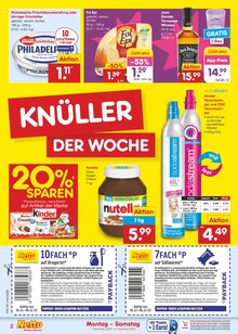 Nutella im Netto Marken-Discount Prospekt "Aktuelle Angebote" mit 59 Seiten (Rostock)