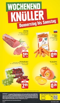 Weintrauben im EDEKA Prospekt "Wir lieben Lebensmittel!" mit 24 Seiten (Leipzig)