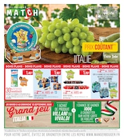 Catalogue Supermarchés Match à Auberchicourt cette semaine, valable du 08/09/2026 au 20/09/2026 Prospectus Supermarchés Match à Auberchicourt, "C'EST TOUS LES JOURS LE MARCHÉ", 26 pages de promos valables du 08/09/2026 au 20/09/2026