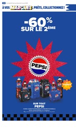 Prix et réduction Pepsi dans le prospectus Carrefour Market en cours Offre Pepsi dans le catalogue Carrefour Market du moment à la page 14
