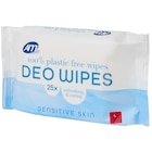 Lingettes déodorantes Sensitive - Action en promo chez Action Montreuil à 0,59 €