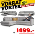 Aktuelles Brandon Ecksofa Angebot bei Seats and Sofas in Recklinghausen ab 1.499,00 €