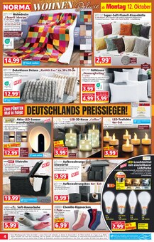 Kissen im aktuellen Norma Prospekt (Bottrop) Kissen im Norma Prospekt "Mehr fĂĽrs Geld" mit 27 Seiten (Bottrop)