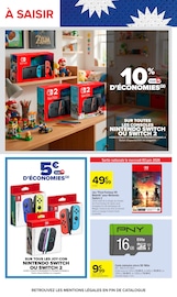 Promos Nintendo Switch dans le catalogue "Carrefour" de Carrefour Nintendo Switch en promo dans le catalogue Carrefour à la page 69