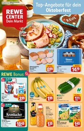 Bier im REWE Prospekt in Nidderau Aktueller REWE Prospekt mit Bier, "Dein Markt", Seite 1
