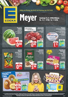 Aktueller EDEKA Prospekt (Jöhstadt, 8 Seiten zum blättern EDEKA Prospekt Wir lieben Lebensmittel! mit 8 Seiten