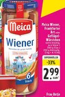 Wiener, Frankfurter Art oder Geflügel-Würstchen Angebote von Meica bei E center Krefeld für 2,99 €