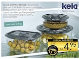 GLAS-VORRATSDOSE im Angebot bei BRAUN Möbel-Center in Albstadt GLAS-VORRATSDOSE Angebote von kela bei BRAUN Möbel-Center Albstadt für 4,95 €