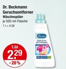 Geruchsentferner Wäschespüler im V-Markt Prospekt Geruchsentferner Wäschespüler von Dr. Beckmann im aktuellen V-Markt Prospekt für 2,29 €