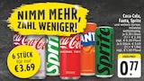 Aktuelles Coca-Cola, Fanta oder Sprite Angebot bei E center in Unna ab 0,77 €