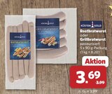 Rostbratwurst von Küsten Gold für 3,69 € bei combi im Angebot Rostbratwurst von Küsten Gold im aktuellen combi Prospekt